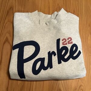 Parke Heritage Legacy Mockneck Heather Grey Size XXL NWT